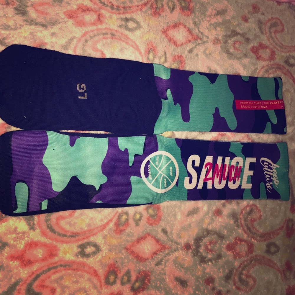 2 Much Sauce socks